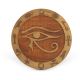 Tablou pictat mandala din lemn - Eye of Horus  