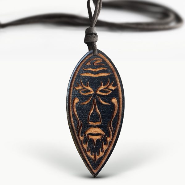 Amuleta Totem - Pandantiv din Lemn The Dacic Spirit