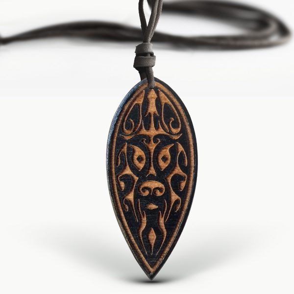 Amuleta Totem - Pandantiv din Lemn The Monkey Spirit
