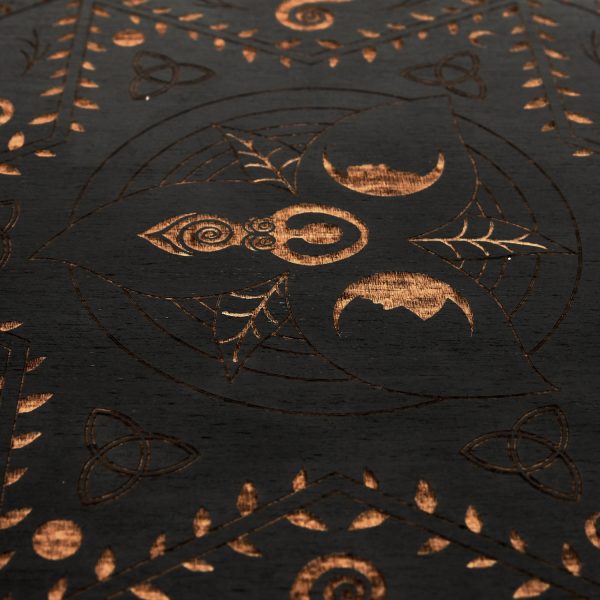 Tablou Lemn Mandala - Goddess energie feminina