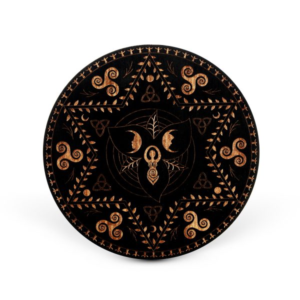 Tablou Lemn Mandala - Goddess energie feminina