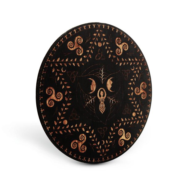 Tablou Lemn Mandala - Goddess energie feminina
