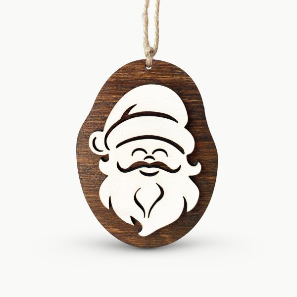 Decoratiune Pom de Craciun - Motiv Mos Craciun